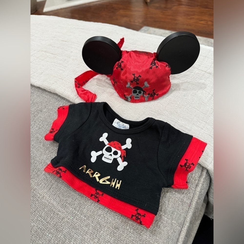 Disney ears pirate costume Build‎ a Bear